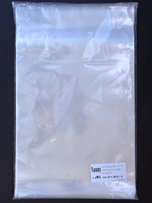 confezione da 50 buste per fumetti 270x358 mm