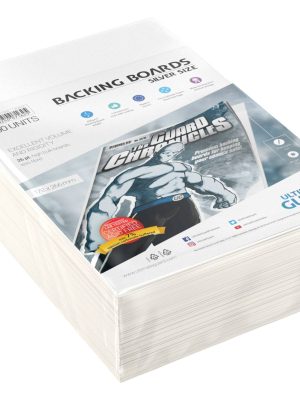 Ultimate Guard Comic Backing Boards Silver Size (100) 178x266 mm