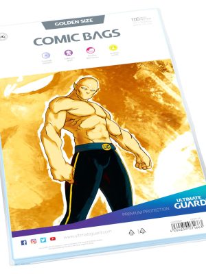 Ultimate Guard Comic Bags Golden Size (100) 197x268 mm
