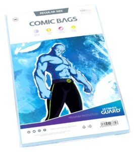 Ultimate Guard Comic Bags Regular Size (100) 184×268 mm