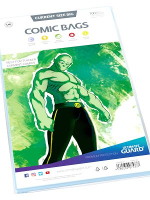 Ultimate Guard Comic Bags BIG Current Size (100) 178x268 mm
