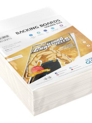 Ultimate Guard Comic Backing Boards Golden Size (100) 193x266 mm