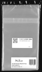 Buste Protettive per Fumetti 125×178 mm (50my)