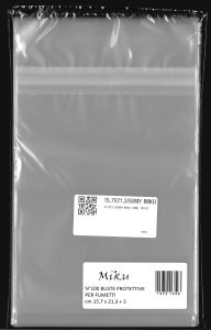 Buste Protettive per Fumetti 157×213 mm (50my)