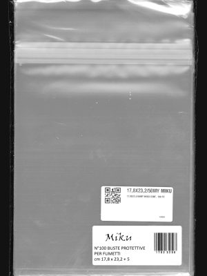 buste protettive per fumetti 178x232 mm