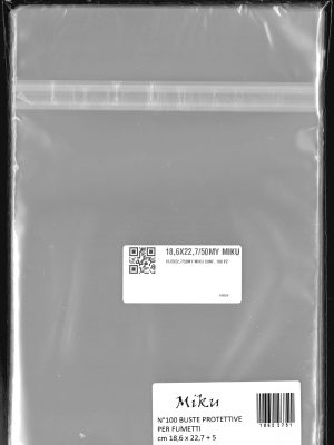 Buste Protettive per Fumetti 186x227 mm (50my)