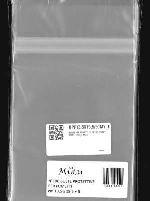 Buste Protettive per Fumetti 135x195 mm (50my)